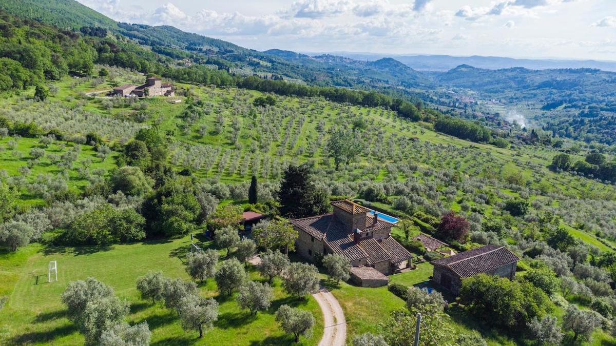 Villa Riflessi Di Fiesole - Piscina - Vista Firenze Exterior foto