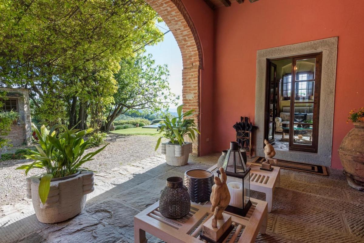 Villa Riflessi Di Fiesole - Piscina - Vista Firenze Exterior foto